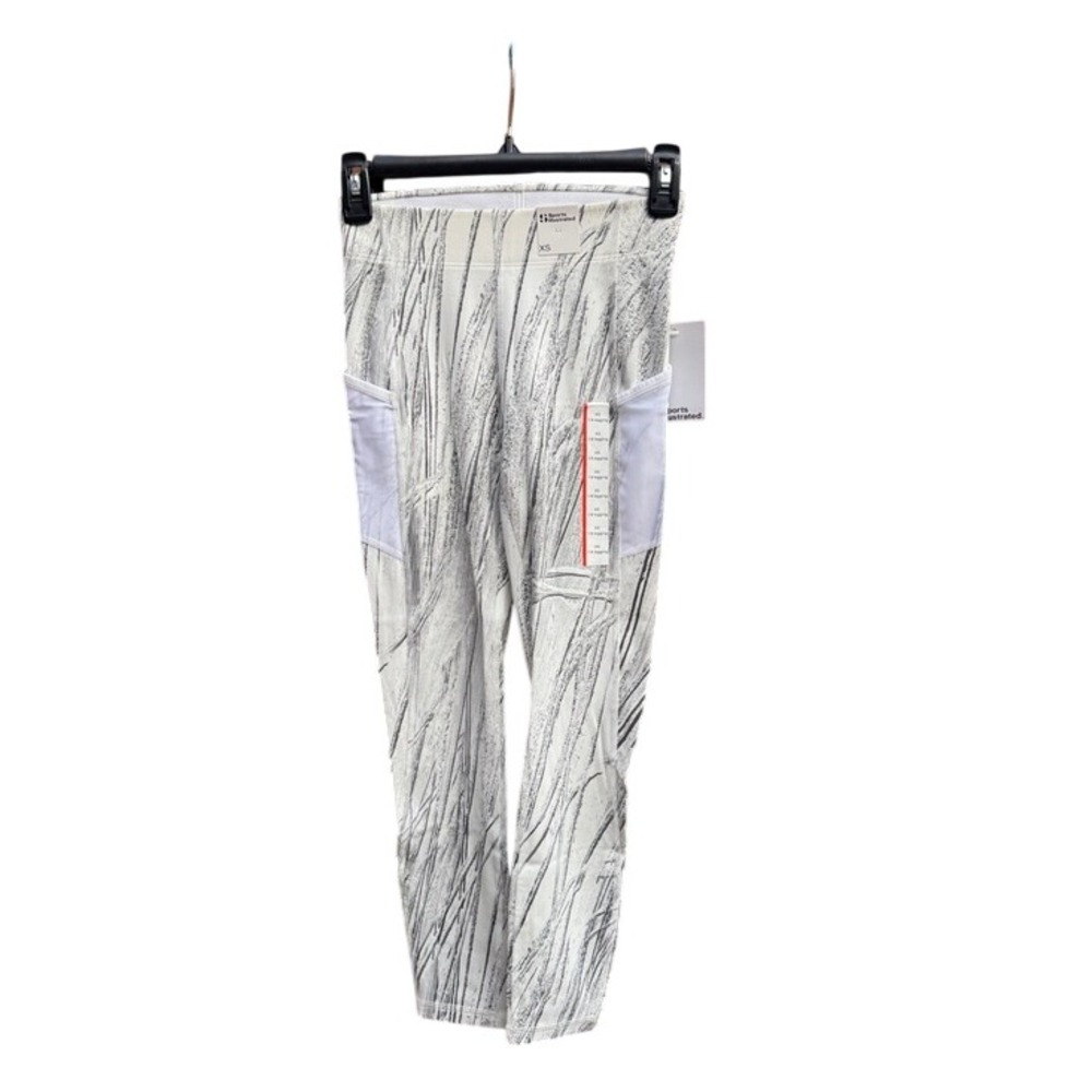 SPORTS ILLUSTRATED. NWT. Ski Tracks‎ White Leggings. Size XS. - Picture 2 of 7